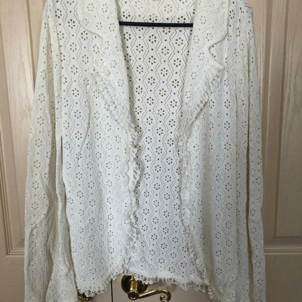 Vintage Escada Eyelet Cardigan